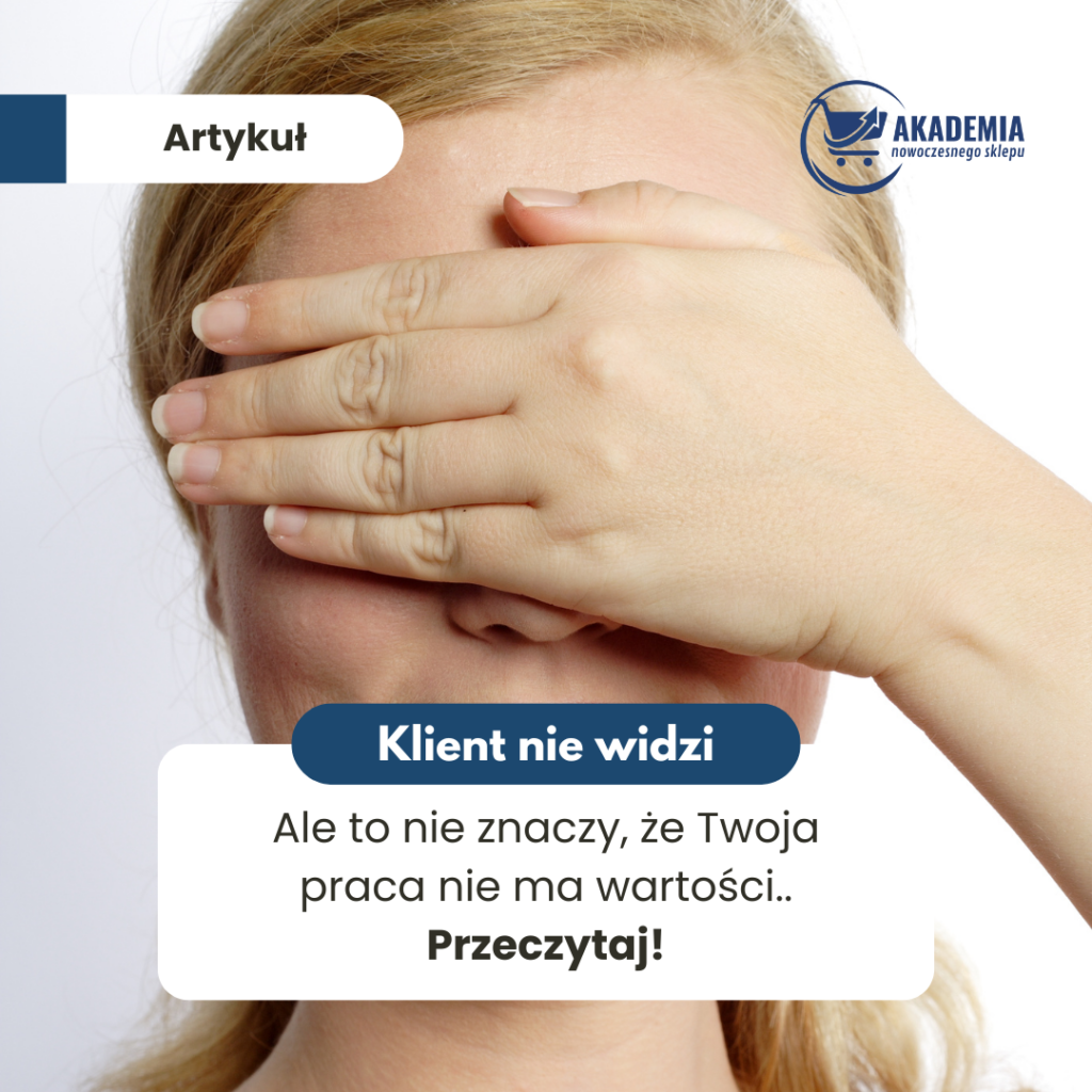 KLIENT NIE WIDZI
