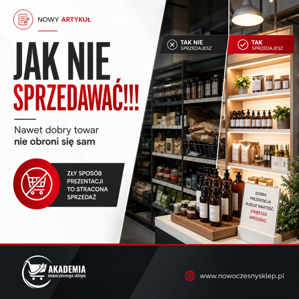 Jak nie sprzedawać? Czyli dlaczego sam dobry towar nie wystarczy