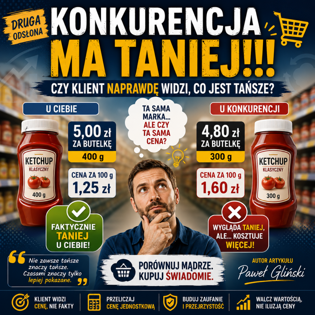 KONKURENCJA MA TANIEJ!!! – DRUGA ODSŁONA - grafika